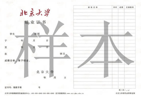 碩士結(jié)業(yè)證書